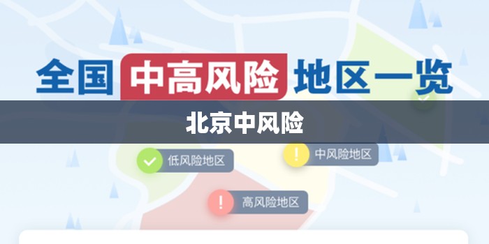【北京中风险,北京中析】 【北京中风险,北京中析】