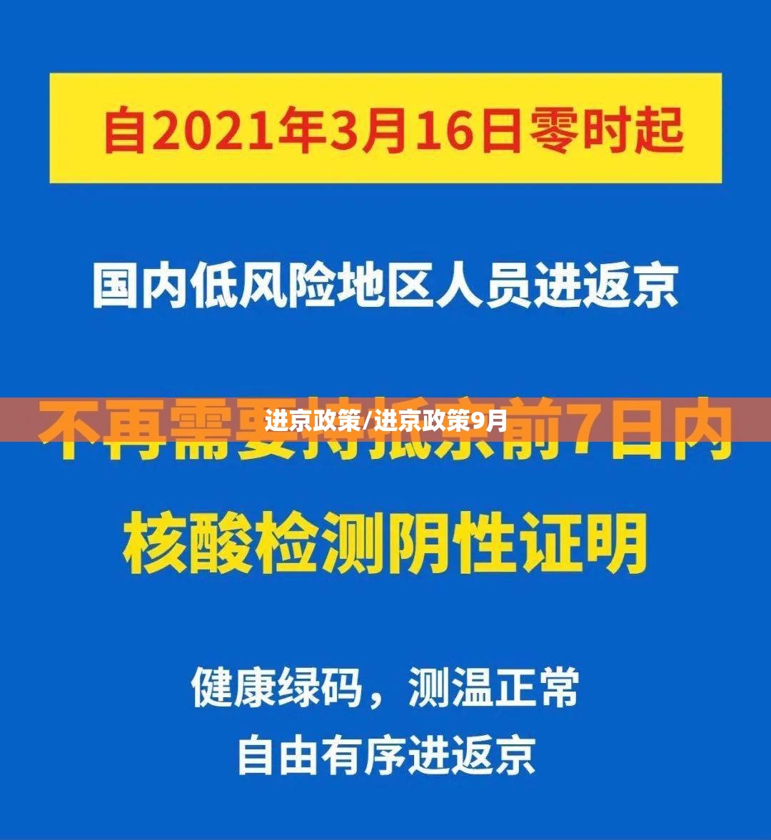 进京政策/进京政策9月