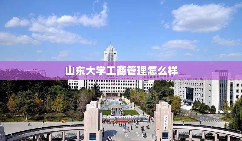 山东大学工商管理怎么样/山东大学工商管理专业硕士毕业于