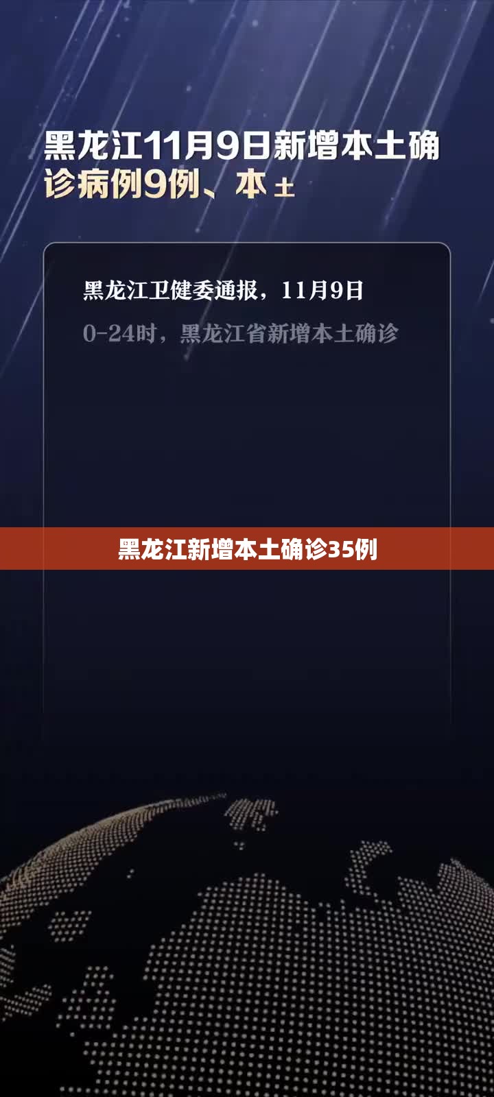 黑龙江新增本土确诊35例/黑龙江新冠最新消息 黑龙江新增本土确诊35例/黑龙江新冠最新消息