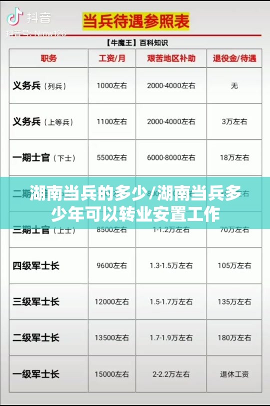 湖南当兵的多少/湖南当兵多少年可以转业安置工作 湖南当兵的多少/湖南当兵多少年可以转业安置工作