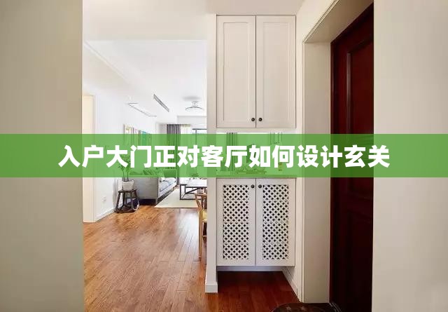 入户大门正对客厅如何设计玄关