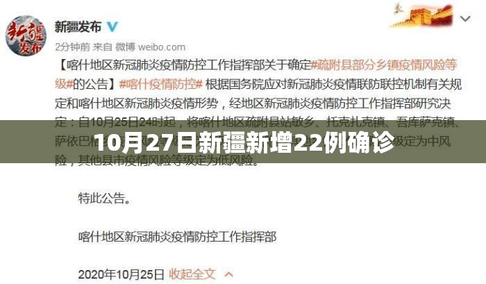 【10月27日新疆新增22例确诊,新疆新冠最新报道】 【10月27日新疆新增22例确诊,新疆新冠最新报道】