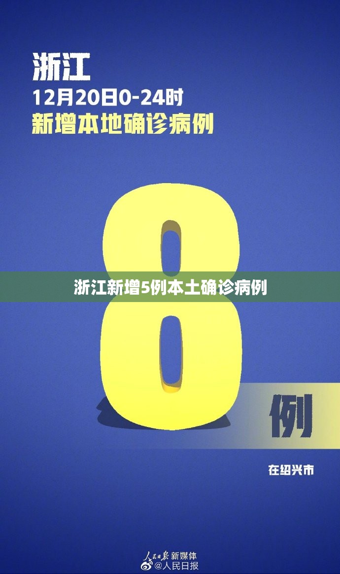 浙江新增5例本土确诊病例/浙江新发现5例 浙江新增5例本土确诊病例/浙江新发现5例