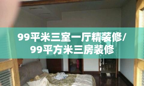 99平米三室一厅精装修/99平方米三房装修