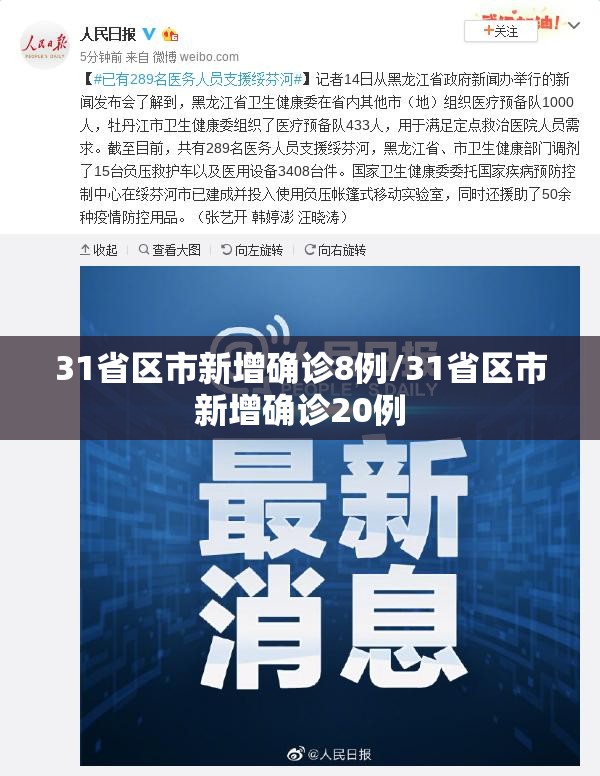 31省区市新增确诊8例/31省区市新增确诊20例 31省区市新增确诊8例/31省区市新增确诊20例