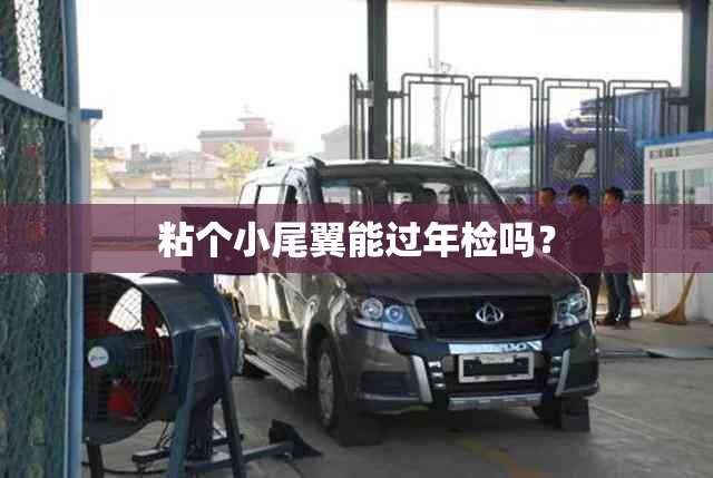 粘个小尾翼能过年检吗？