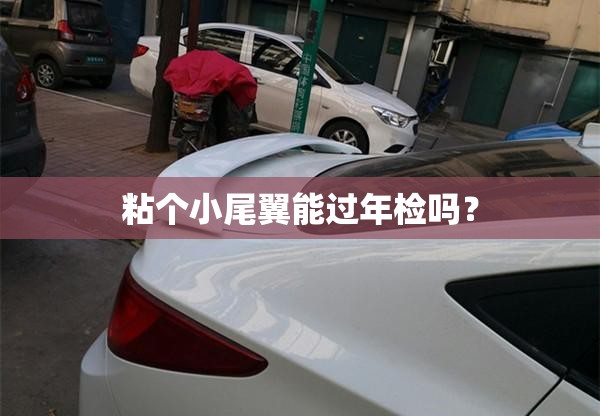 粘个小尾翼能过年检吗？