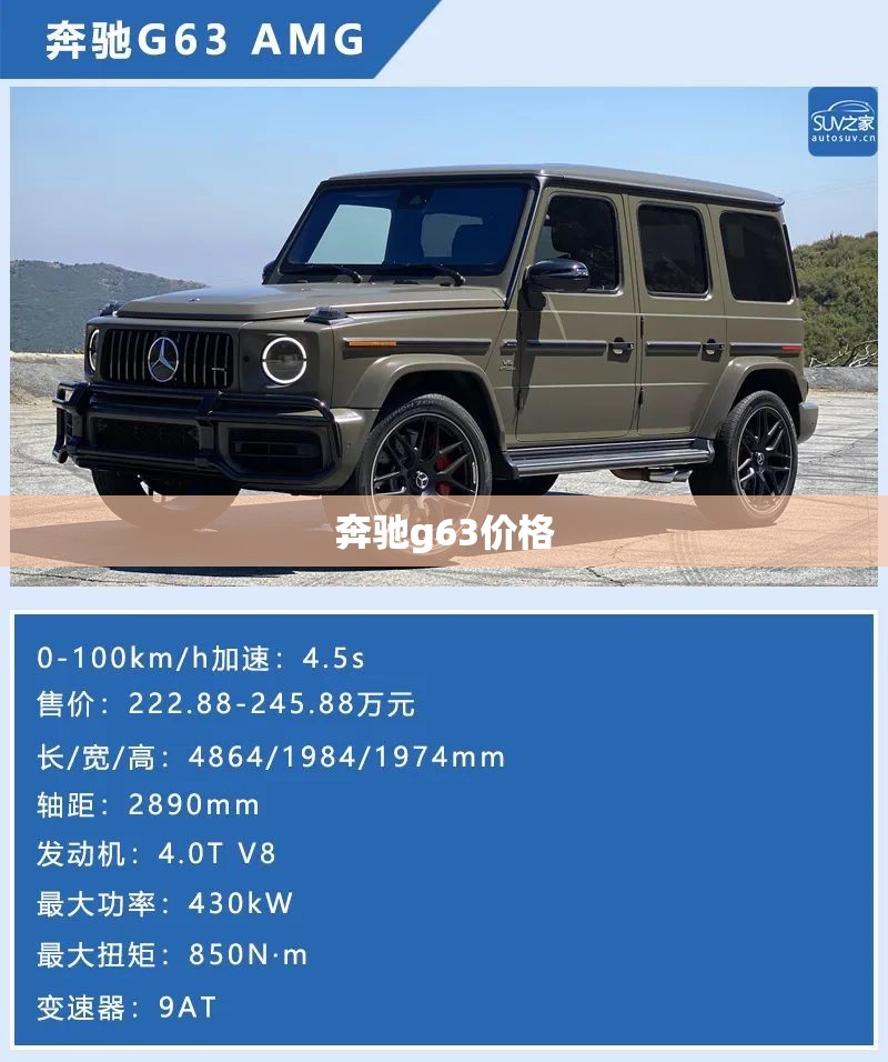 奔驰g63价格 奔驰g63价格