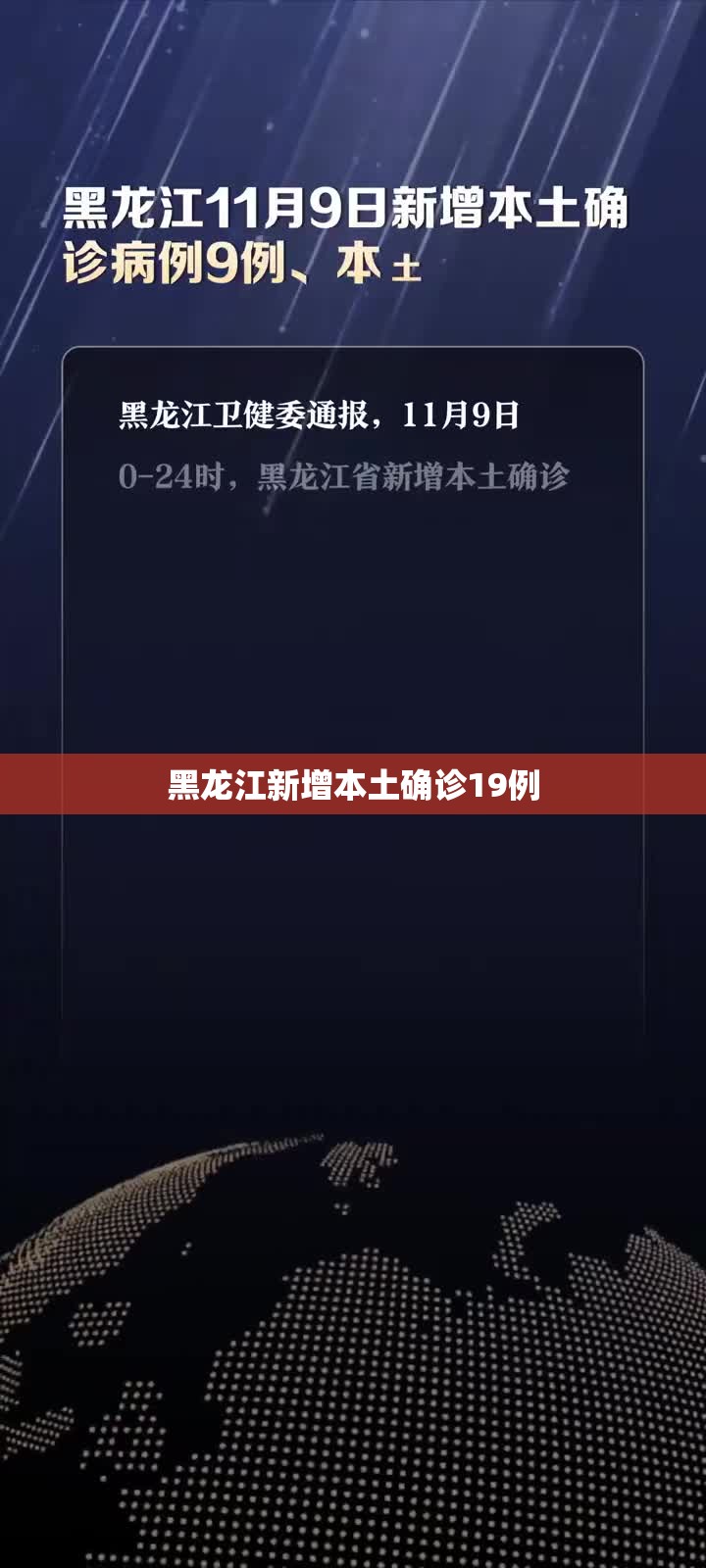 黑龙江新增本土确诊19例(黑龙江新增5处监控) 黑龙江新增本土确诊19例(黑龙江新增5处监控)