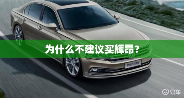 为什么不建议买辉昂? 为什么不建议买辉昂?