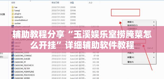 辅助教程分享“玉溪娱乐室捞腌菜怎么开挂”详细辅助软件教程