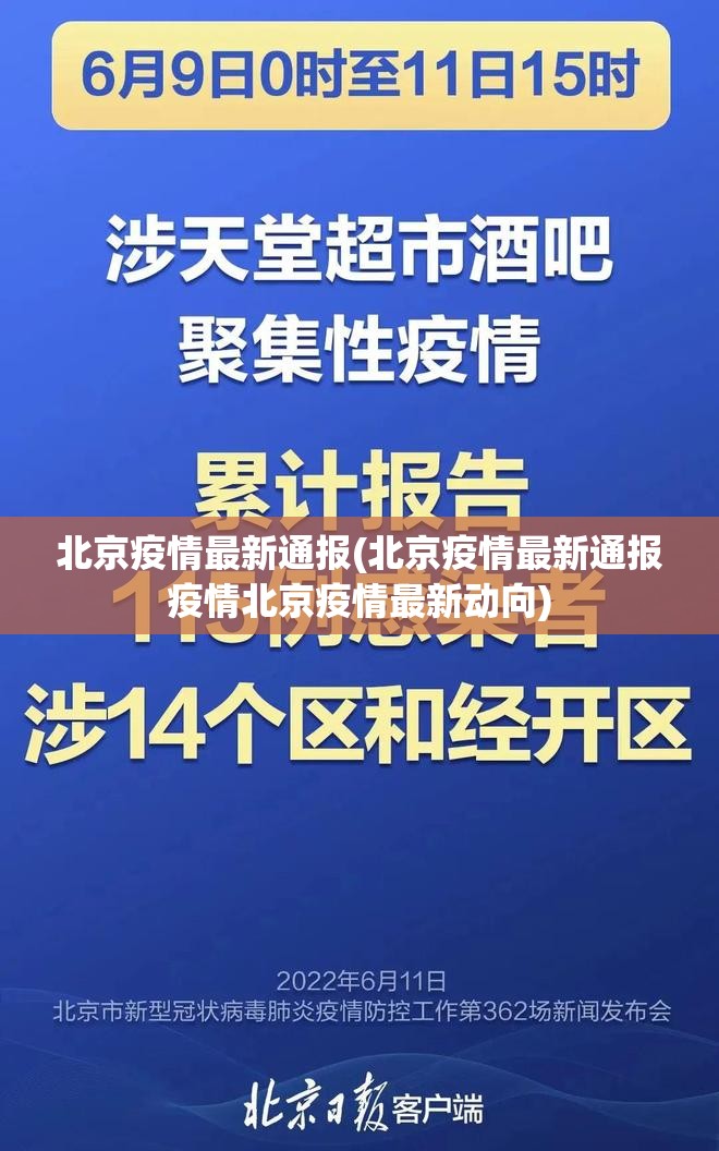北京疫情最新通报(北京疫情最新通报疫情北京疫情最新动向) 北京疫情最新通报(北京疫情最新通报疫情北京疫情最新动向)