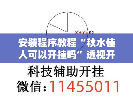 安装程序教程“秋水佳人可以开挂吗	”透视开挂辅助教程