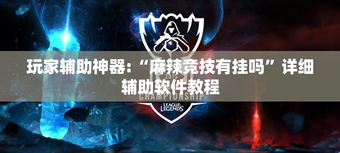 玩家辅助神器:“麻辣竞技有挂吗”详细辅助软件教程