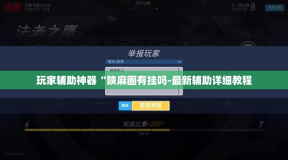 玩家辅助神器“陕麻圈有挂吗-最新辅助详细教程