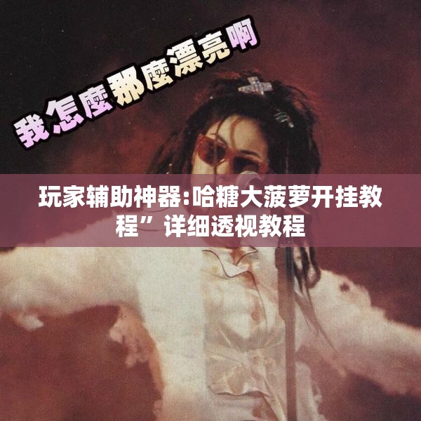 玩家辅助神器:哈糖大菠萝开挂教程”详细透视教程