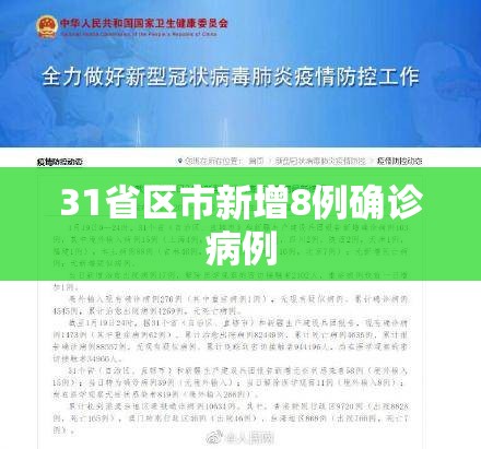 31省区市新增8例确诊病例(31省区市新增本土确诊30例) 31省区市新增8例确诊病例(31省区市新增本土确诊30例)