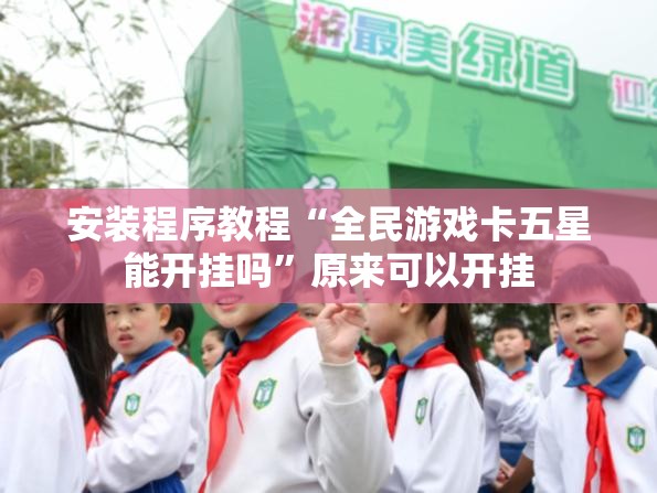 安装程序教程“全民游戏卡五星能开挂吗”原来可以开挂