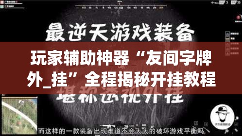 玩家辅助神器“友间字牌外_挂”全程揭秘开挂教程