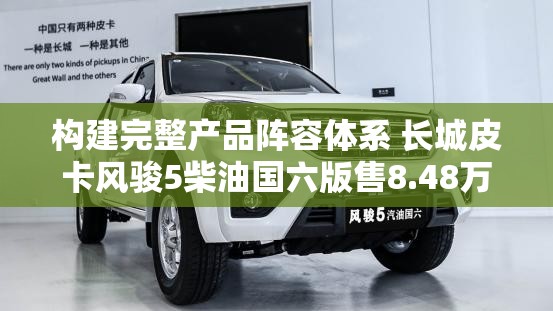 构建完整产品阵容体系 长城皮卡风骏5柴油国六版售8.48万起 构建完整产品阵容体系 长城皮卡风骏5柴油国六版售8.48万起