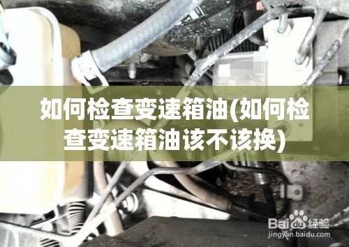 如何检查变速箱油(如何检查变速箱油该不该换) 如何检查变速箱油(如何检查变速箱油该不该换)