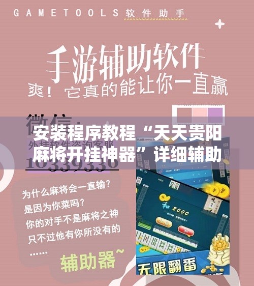 安装程序教程“天天贵阳麻将开挂神器”详细辅助软件教程
