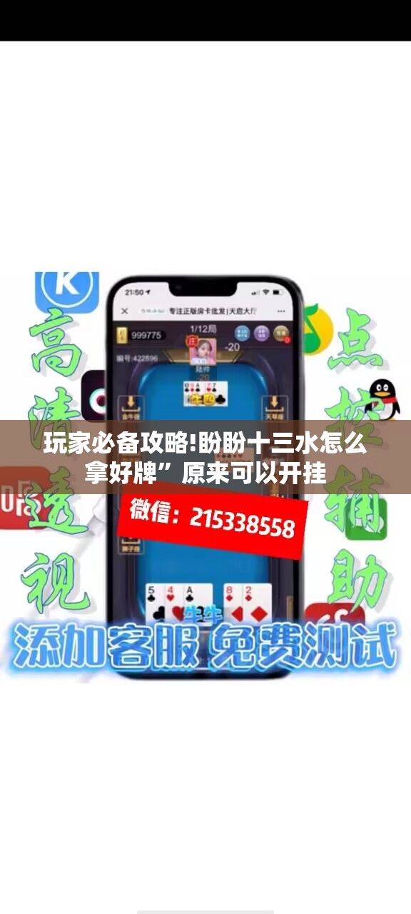 玩家必备攻略!盼盼十三水怎么拿好牌”原来可以开挂