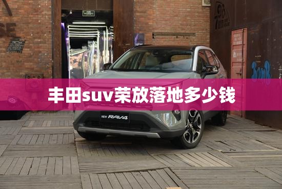 丰田suv荣放落地多少钱 丰田suv荣放落地多少钱