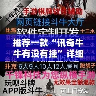 推荐一款“讯奇牛牛有没有挂”详细透视教程