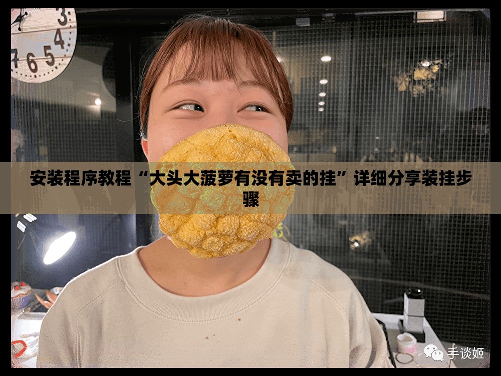 安装程序教程“大头大菠萝有没有卖的挂”详细分享装挂步骤