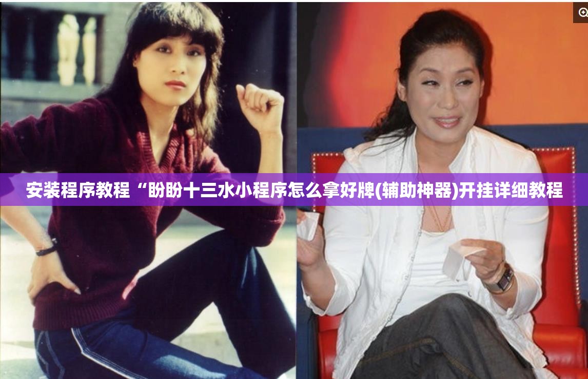 安装程序教程“盼盼十三水小程序怎么拿好牌(辅助神器)开挂详细教程