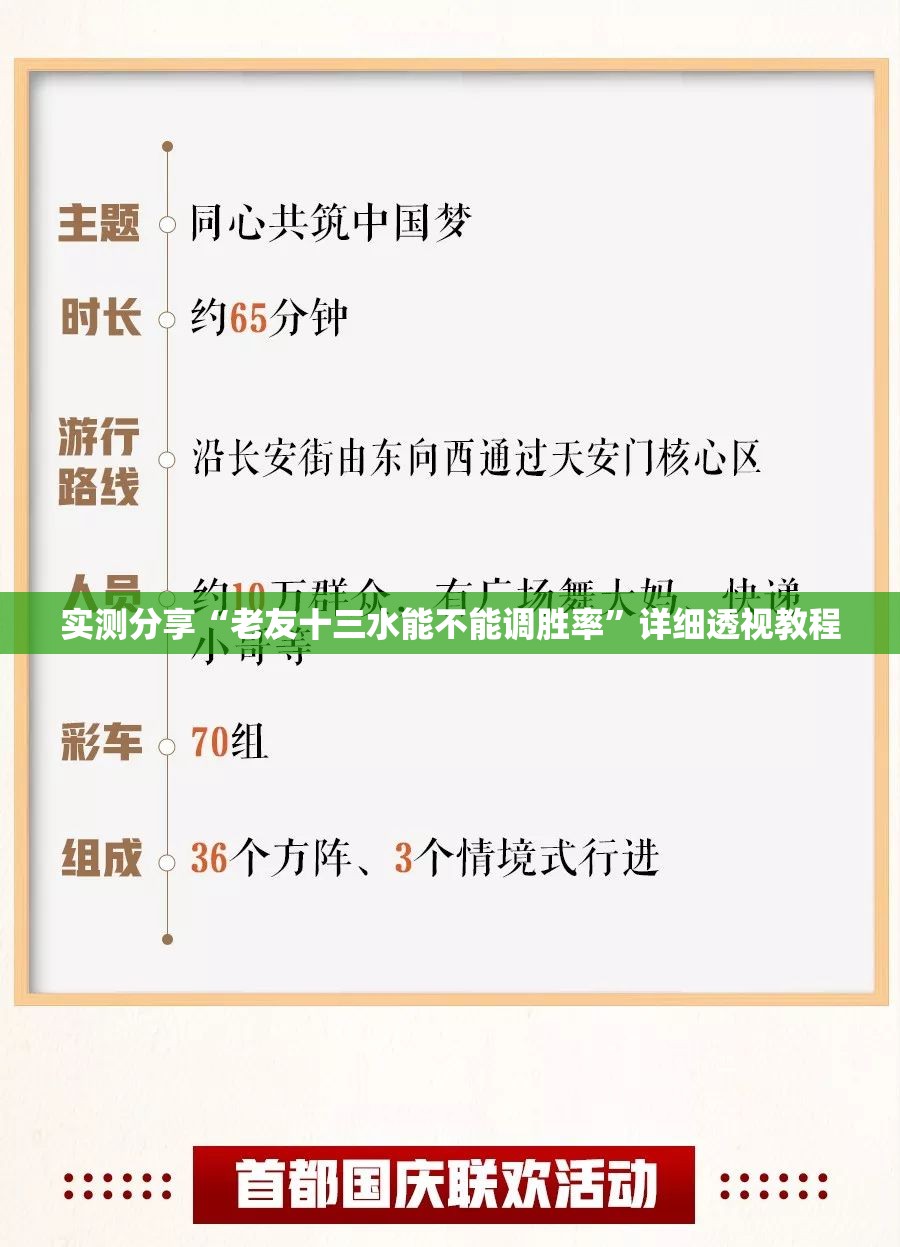 实测分享“老友十三水能不能调胜率	”详细透视教程