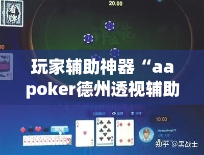 玩家辅助神器“aapoker德州透视辅助(必备神器)”其实真的确实有挂