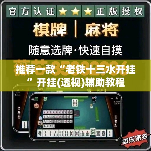 推荐一款“老铁十三水开挂”开挂(透视)辅助教程