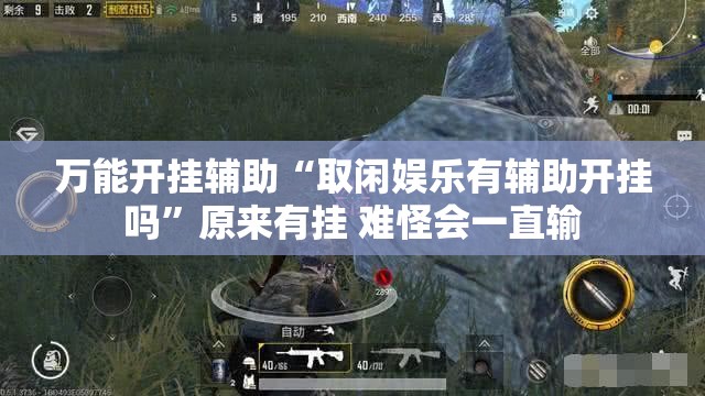 万能开挂辅助“取闲娱乐有辅助开挂吗”原来有挂 难怪会一直输