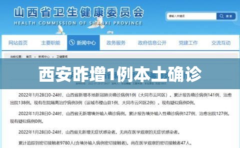 西安昨增1例本土确诊/西安将新增两所公办学校