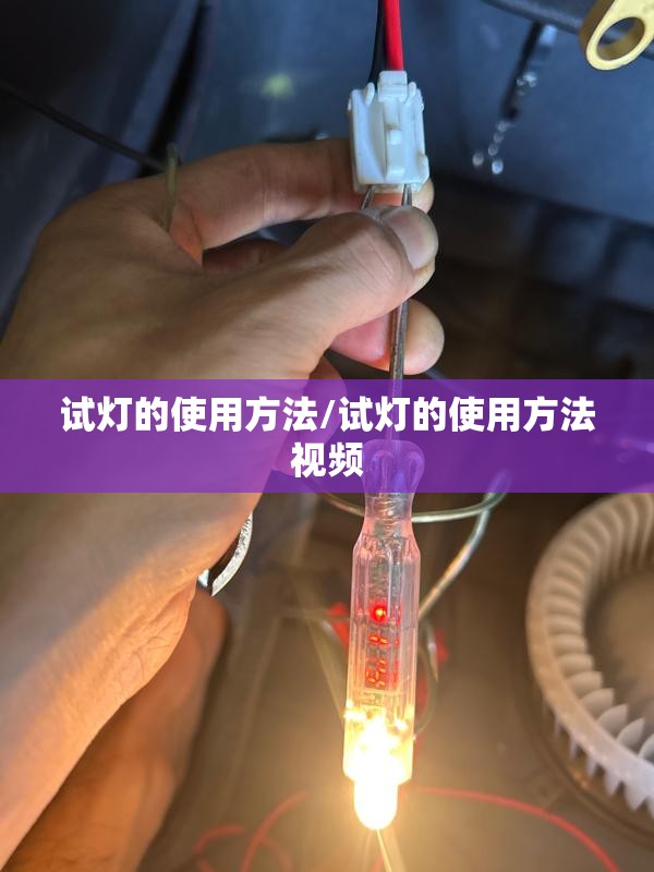 试灯的使用方法/试灯的使用方法视频 试灯的使用方法/试灯的使用方法视频