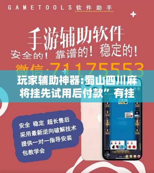 玩家辅助神器:蜀山四川麻将挂先试用后付款	”有挂详细开挂教程