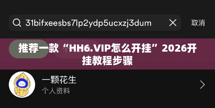 推荐一款“HH6.VIP怎么开挂”2026开挂教程步骤