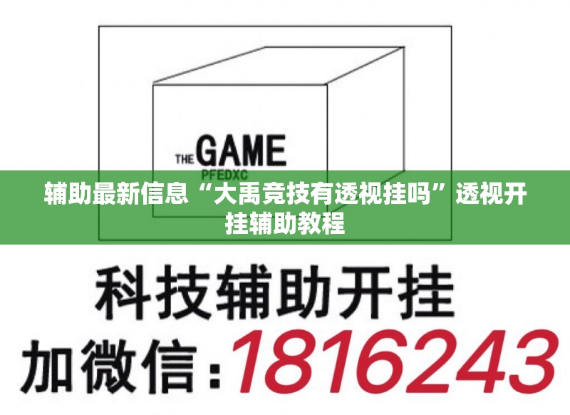 辅助最新信息“大禹竞技有透视挂吗”透视开挂辅助教程