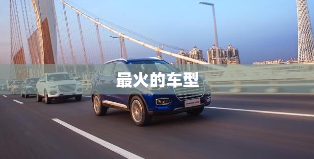 【最火的车型,今年最火的车型】