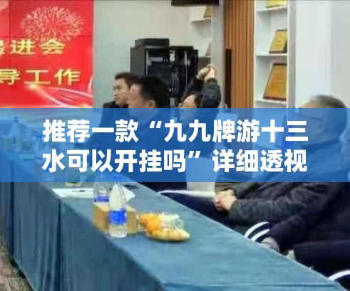 推荐一款“九九牌游十三水可以开挂吗	”详细透视教程