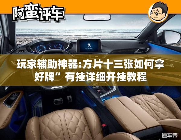 玩家辅助神器:方片十三张如何拿好牌	”有挂详细开挂教程