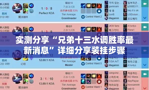 实测分享“兄弟十三水调胜率最新消息	”详细分享装挂步骤