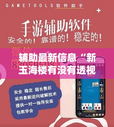 辅助最新信息“新玉海楼有没有透视挂吗”开挂(透视)辅助教程