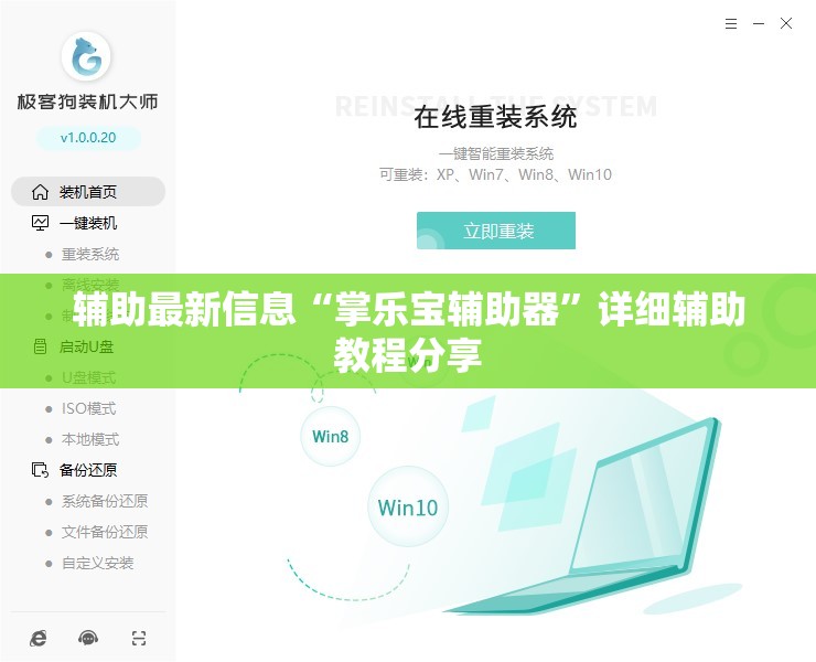 辅助最新信息“掌乐宝辅助器	”详细辅助教程分享