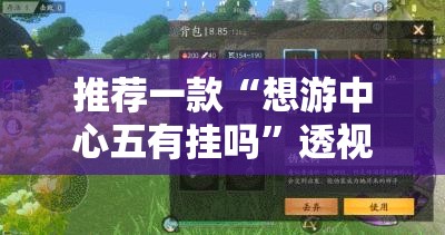 推荐一款“想游中心五有挂吗	”透视开挂辅助教程