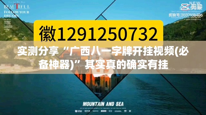 实测分享“广西八一字牌开挂视频(必备神器)	”其实真的确实有挂