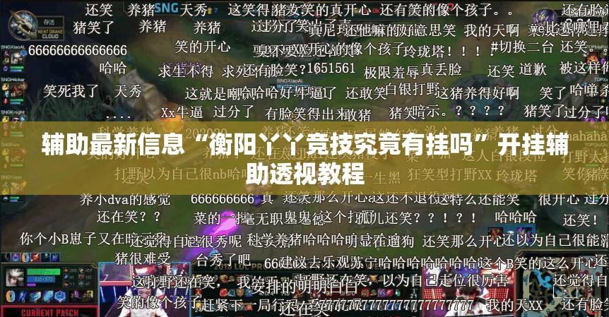 辅助最新信息“衡阳丫丫竞技究竟有挂吗”开挂辅助透视教程